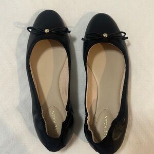 Cole Haan black ballet flats